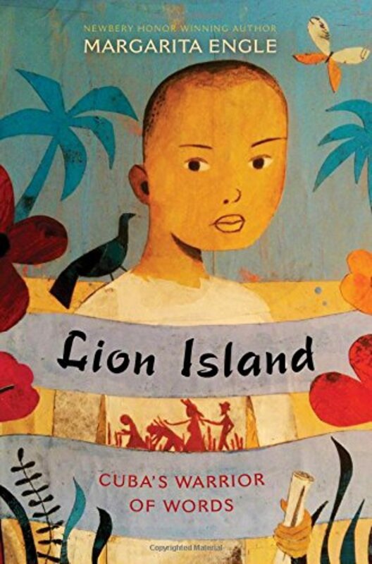 Book cover for "Lion Island" by Margarita Engle