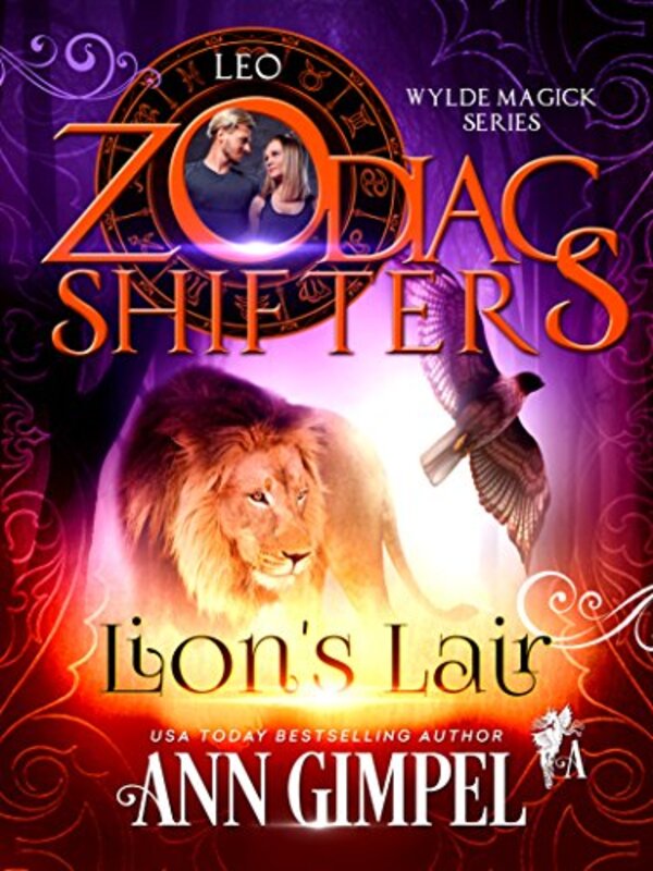 Book cover for "Lion's Lair" by Ann Gimpel