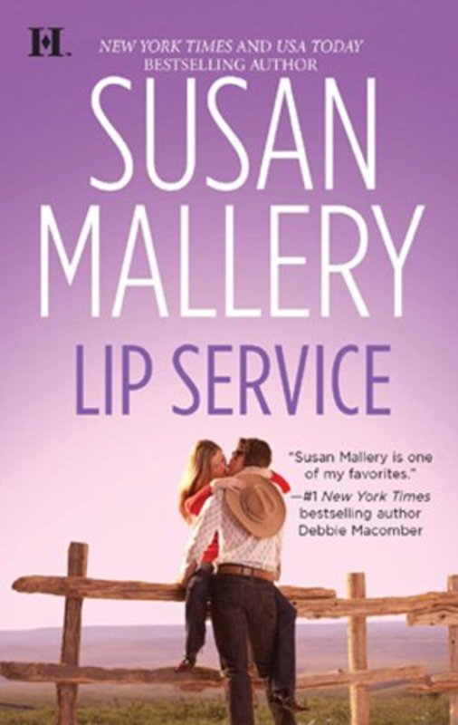 Book cover for "Lip Service" by Susan Mallery