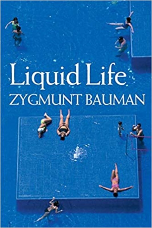 Book cover for "Liquid Life" by Zygmunt Bauman