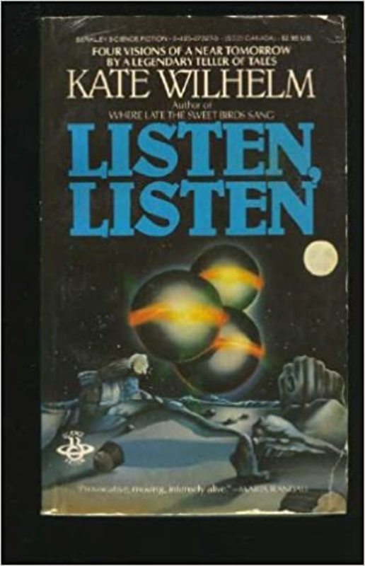Book cover for "Listen, Listen" by Kate Wilhelm