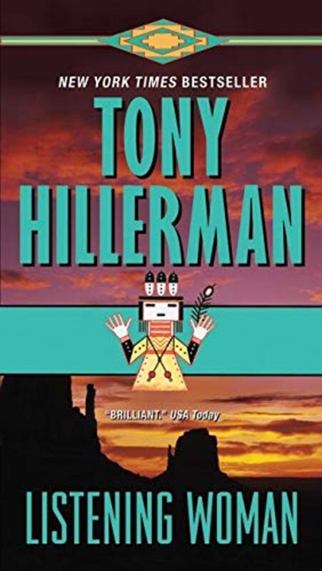 Book cover for "Listening Woman" by Tony Hillerman