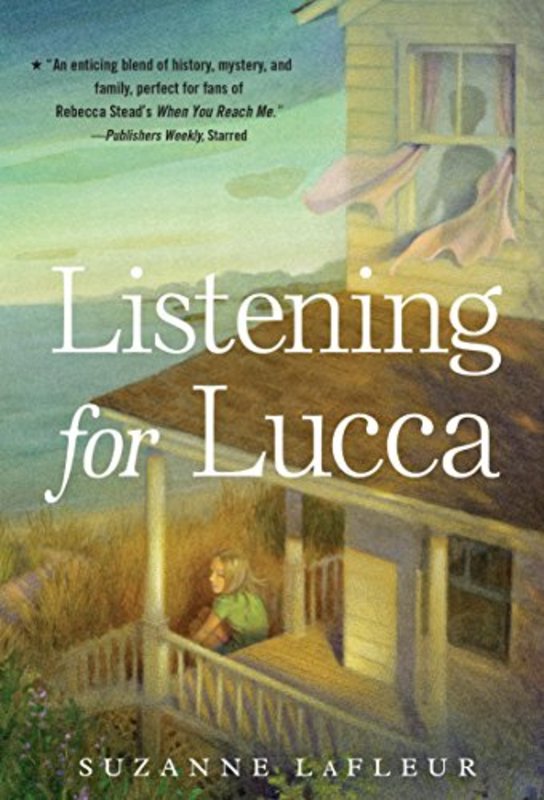 Book cover for "Listening for Lucca" by Suzanne LaFleur