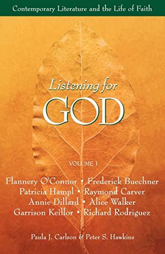 Book cover for "Listening for God Reader, Vol. 1" by Garrison Keillor