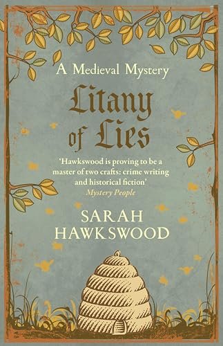 Book cover for "Litany of Lies" by Sarah Hawkswood
