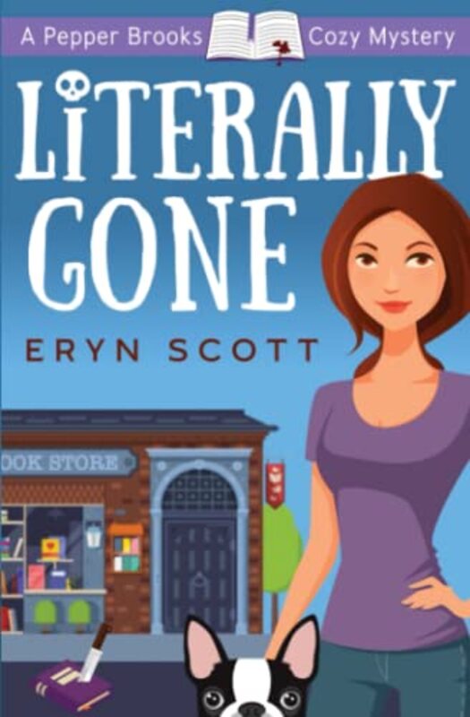 Book cover for "Literally Gone" by Eryn Scott
