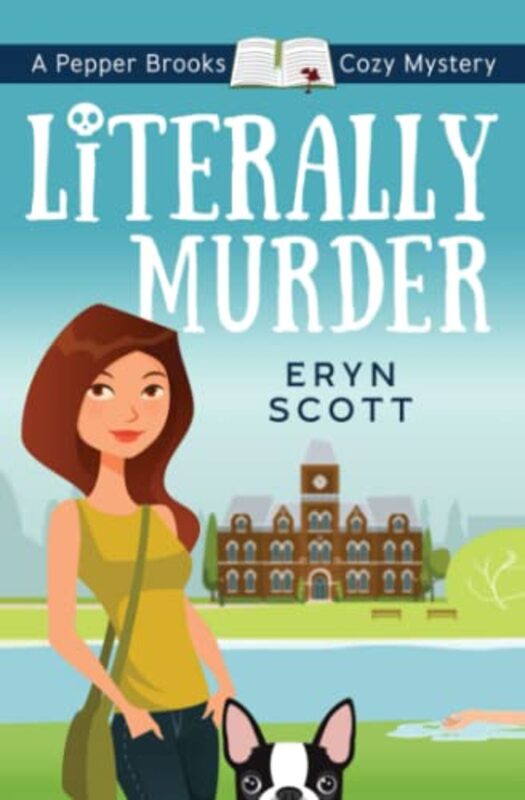 Book cover for "Literally Murder" by Eryn Scott