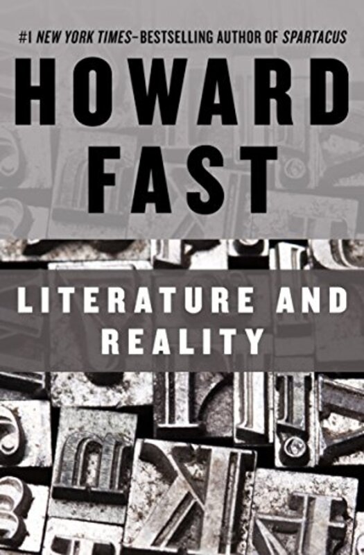 Book cover for "Literature and Reality" by Howard Fast