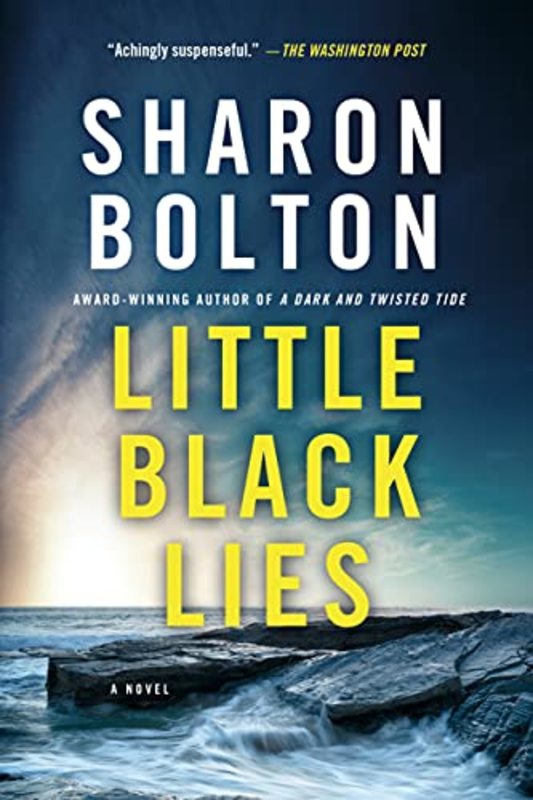 Book cover for "Little Black Lies" by Sharon (SJ) Bolton