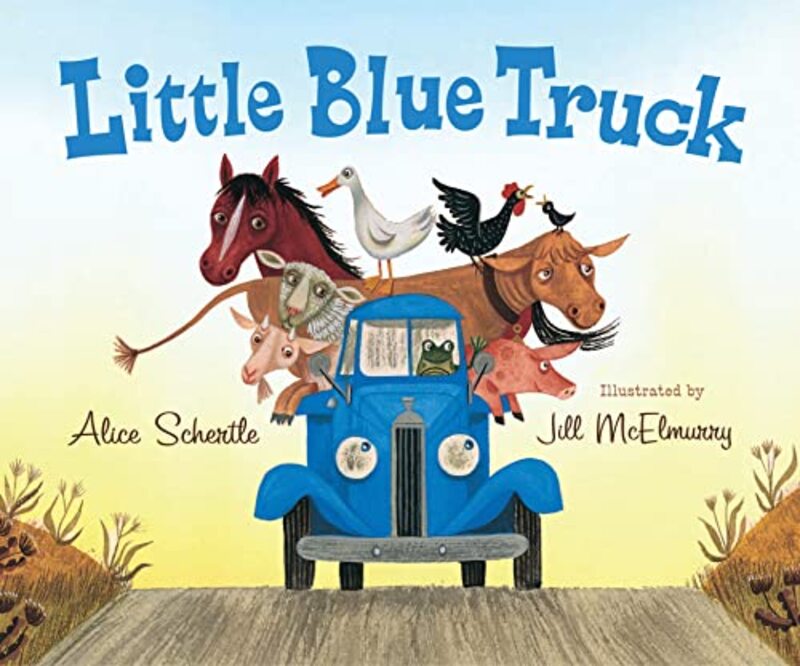 Book cover for "Little Blue Truck" by Alice Schertle