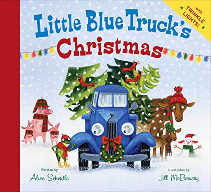 Book cover for "Little Blue Truck's Christmas" by Alice Schertle