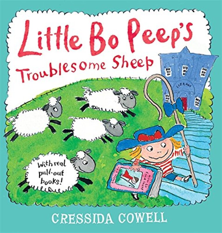 Book cover for "Little Bo Peep's Troublesome Sheep" by Cressida Cowell