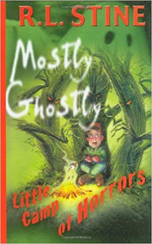 Book cover for "Little Camp of Horrors" by R.L. Stine