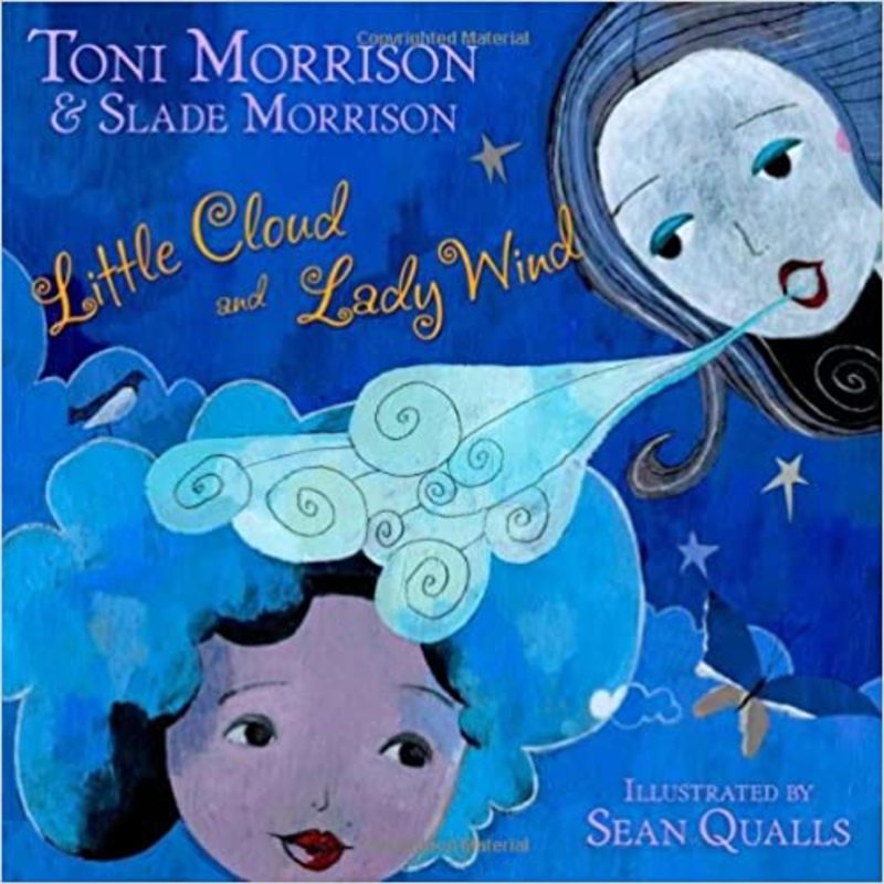 Book cover for "Little Cloud and Lady Wind" by Toni Morrison