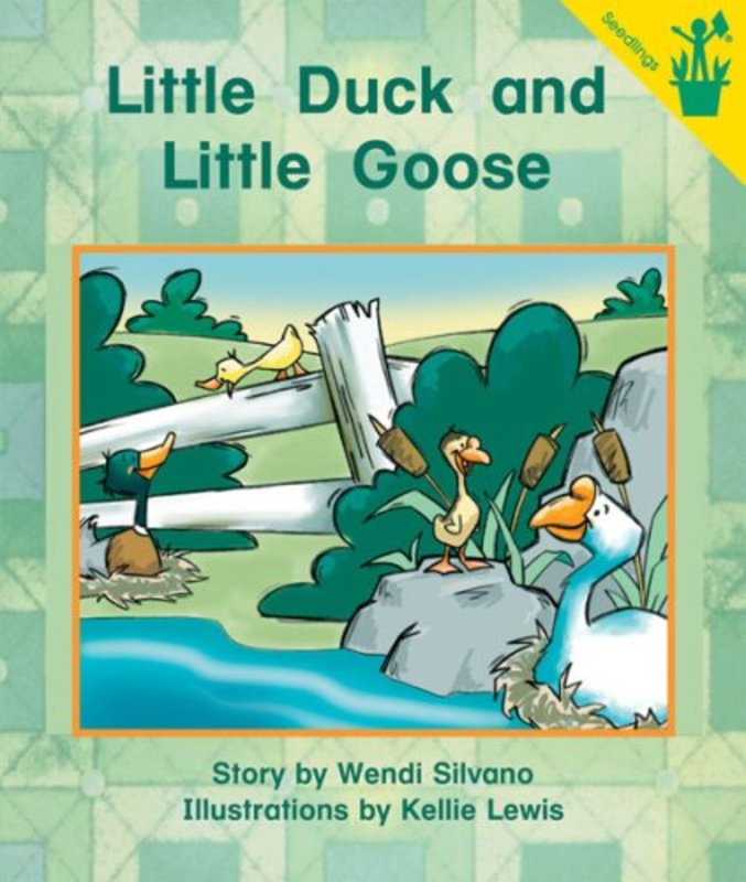 Book cover for "Little Duck and Little Goose" by Wendi Silvano