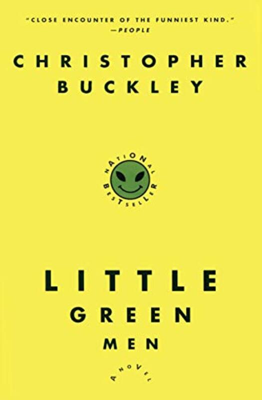 Book cover for "Little Green Men" by Christopher Buckley