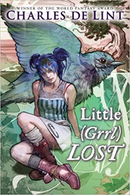 Book cover for "Little Grrl Lost" by Charles de Lint