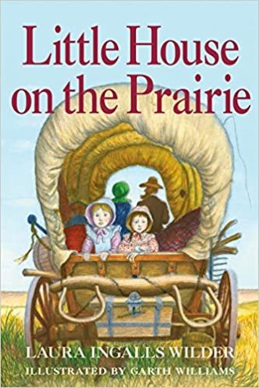 Book cover for "Little House on the Prairie" by Laura Ingalls Wilder