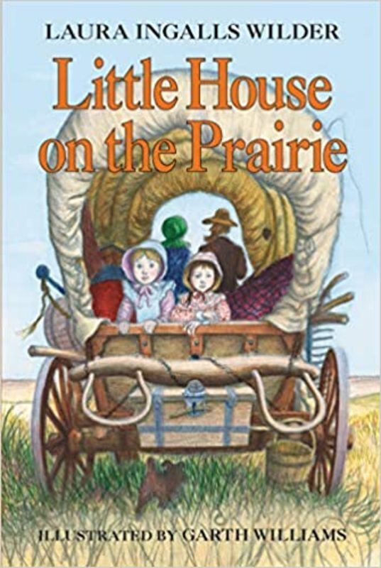 Book cover for "Little House on the Prairie" by Laura Ingalls Wilder