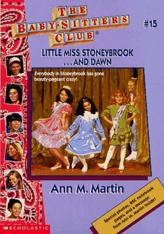 Book cover for "Little Miss Stoneybrook... and Dawn" by Ann M Martin
