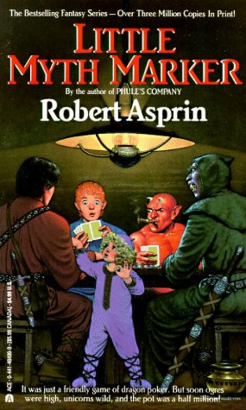 Book cover for "Little Myth Marker" by Robert Asprin