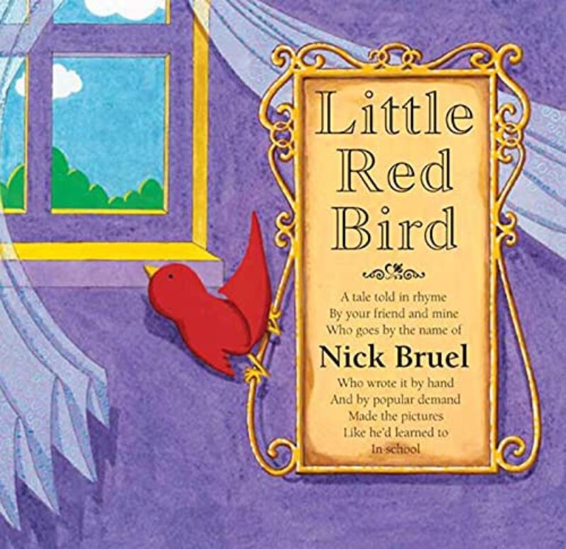 Book cover for "Little Red Bird" by Nick Bruel