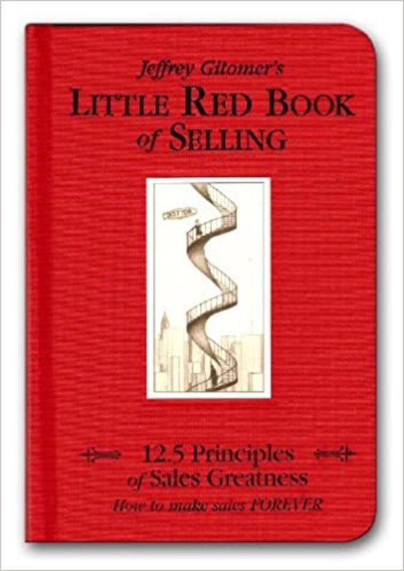 Book cover for "Little Red Book of Selling" by Jeffery H. Gitomer