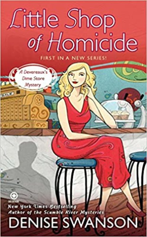 Book cover for "Little Shop of Homicide" by Denise Swanson