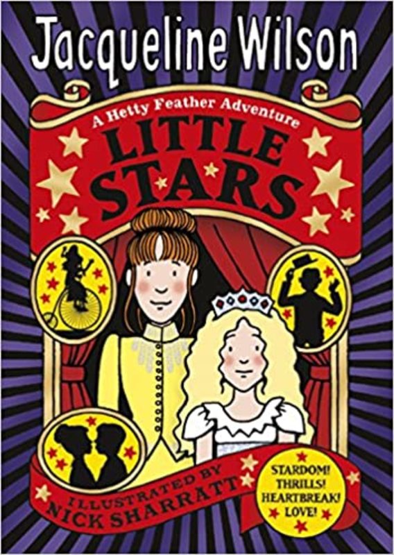 Book cover for "Little Stars" by Jacqueline Wilson