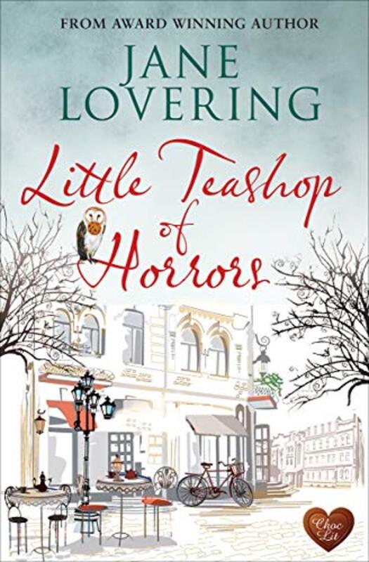 Book cover for "Little Teashop of Horrors" by Jane Lovering