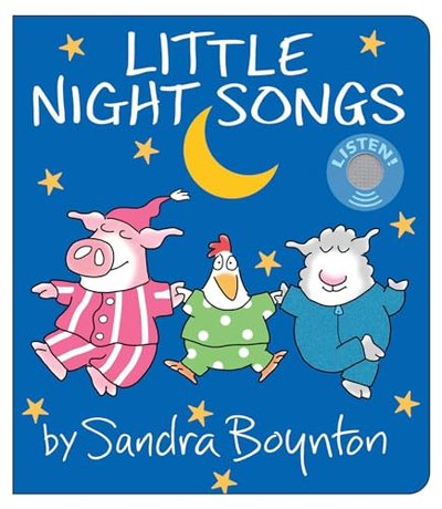 Book cover for "Little Night Songs" by Sandra Boynton
