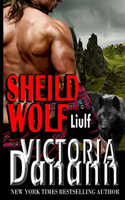 Book cover for "Liulf: Alpha of the Mahdrah Ahlee/ Shield Wolf" by Victoria Danann