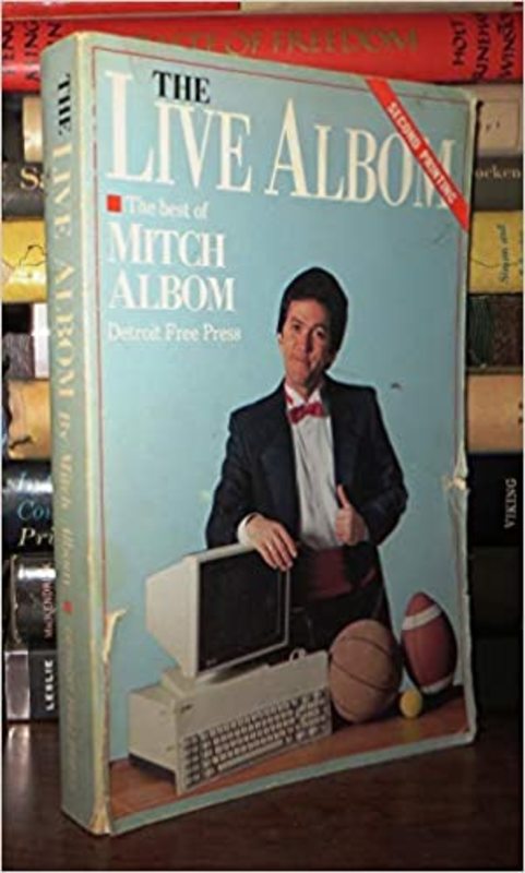 Book cover for "Live Albom" by Mitch Albom
