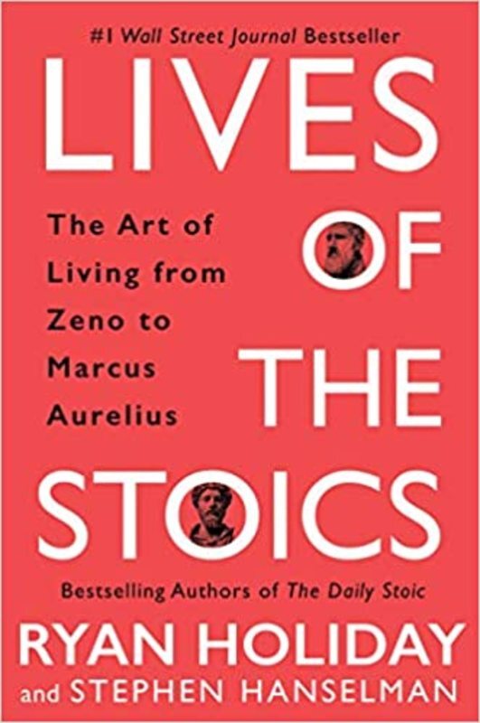 Book cover for "Lives of the Stoics"