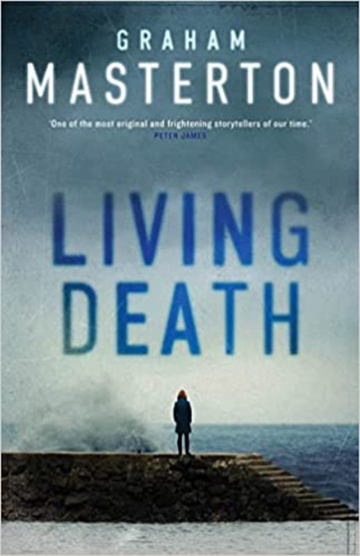 Book cover for "Living Death" by Graham Masterton