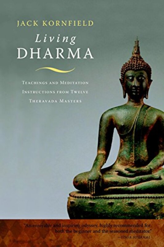 Book cover for "Living Dharma"