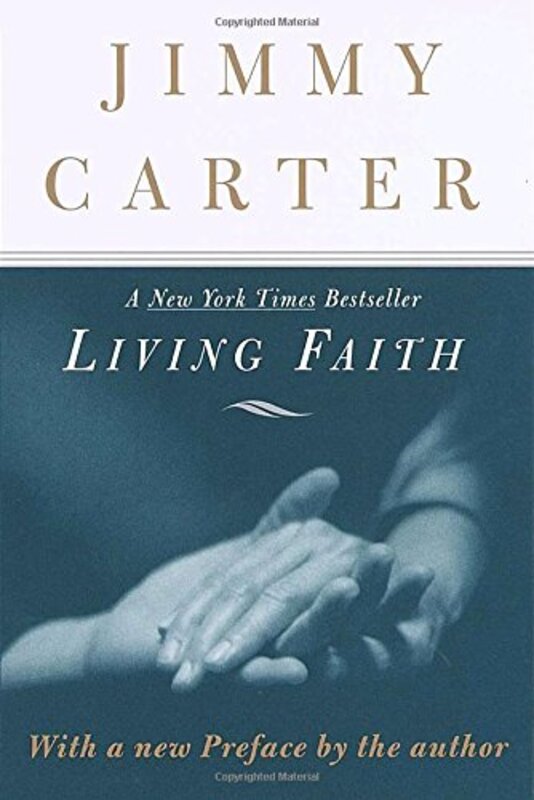 Book cover for "Living Faith" by Jimmy Carter