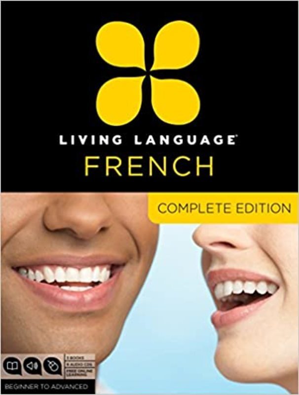 Book cover for "Living Language French" by Living Language