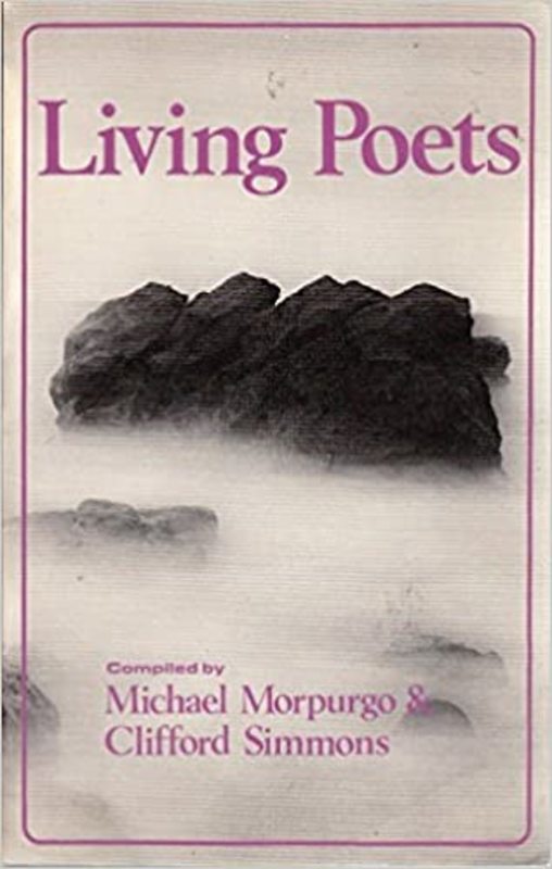Book cover for "Living Poets" by Michael Morpurgo
