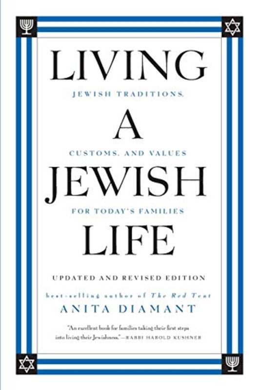 Book cover for "Living a Jewish Life" by Anita Diamant
