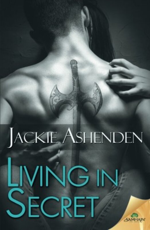 Book cover for "Living in Secret" by Jackie Ashenden