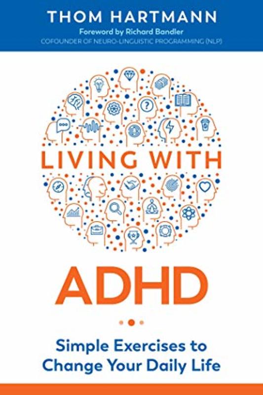 Book cover for "Living with ADHD"