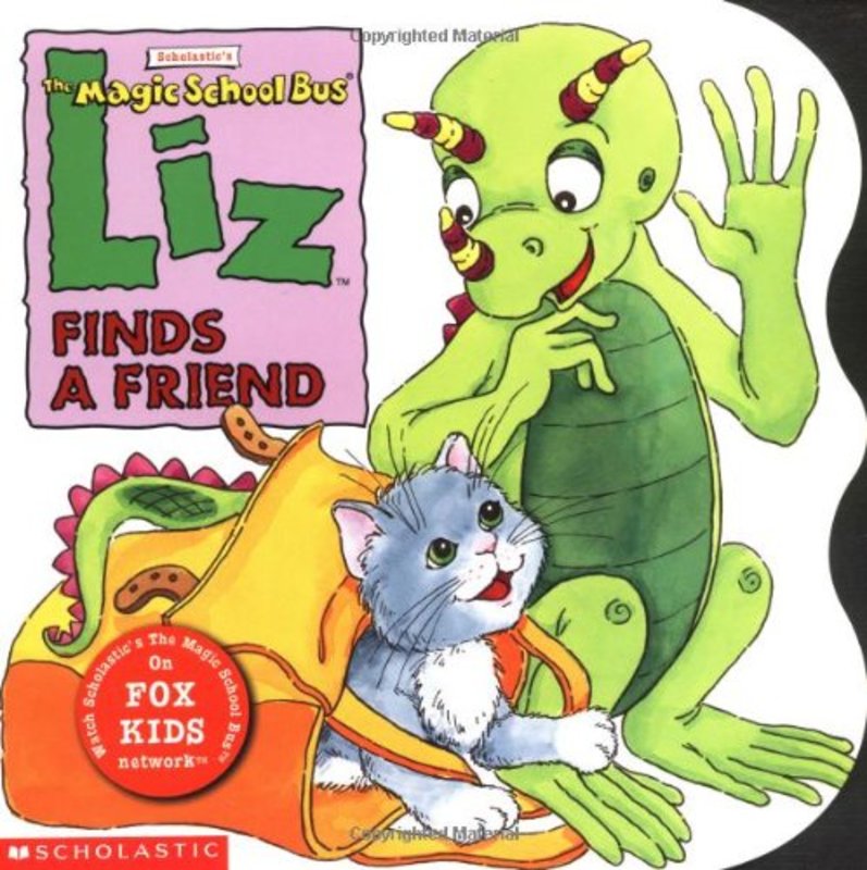 Book cover for "Liz Finds A Friend" by Tracey West