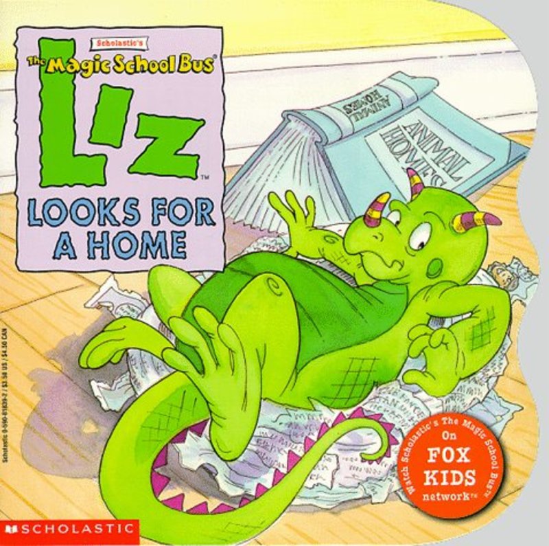 Book cover for "Liz Looks For A Home" by Tracey West