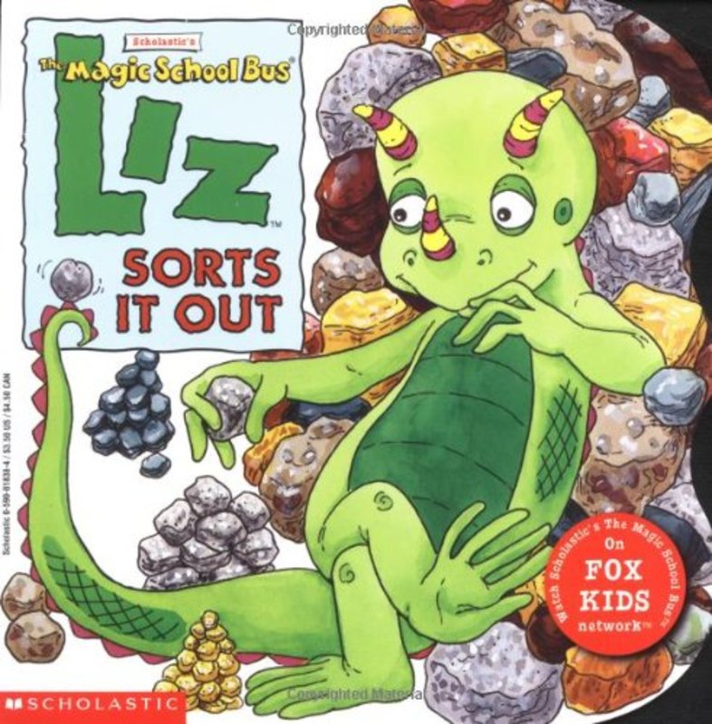 Book cover for "Liz Sorts It Out" by Tracey West
