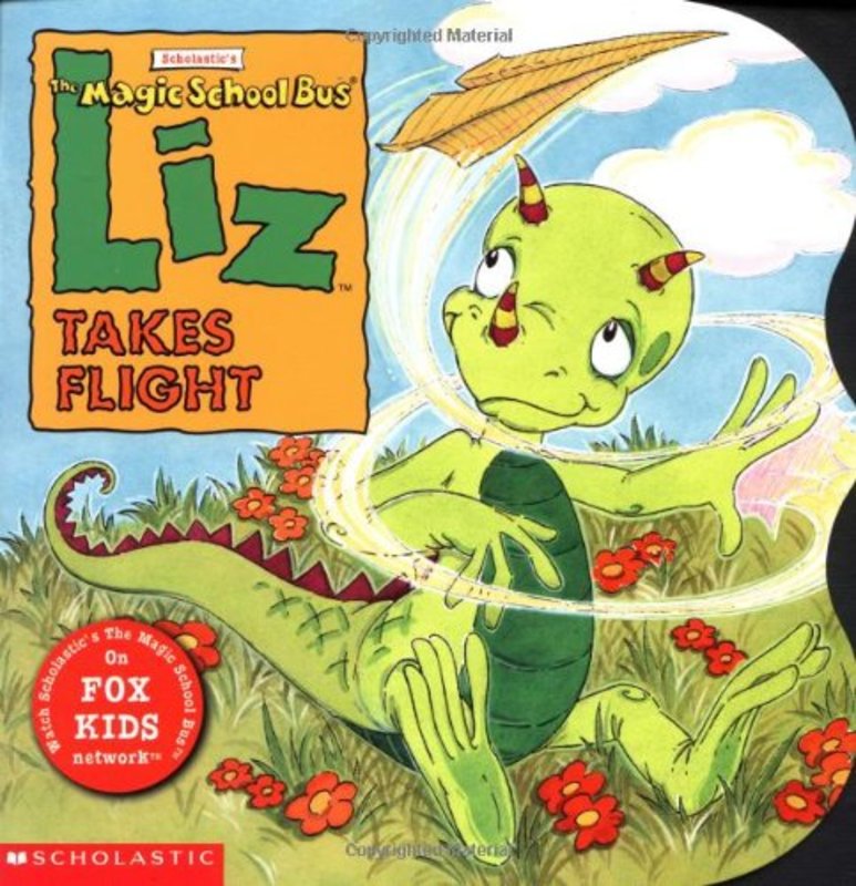 Book cover for "Liz Takes Flight" by Tracey West