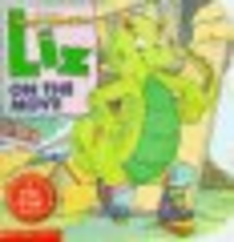 Book cover for "Liz on the Move" by Tracey West