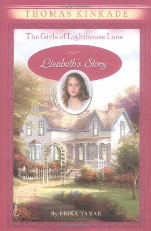 Book cover for "Lizabeth's Story" by Thomas Kinkade