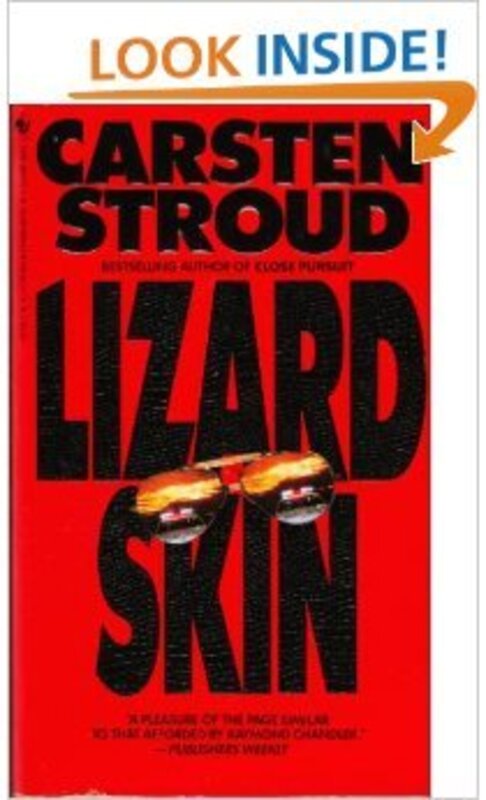 Book cover for "Lizard Skin" by Carsten Stroud