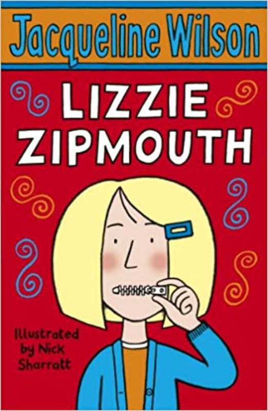 Book cover for "Lizzie Zipmouth" by Jacqueline Wilson